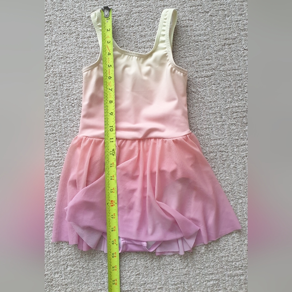 Weissman SC Small Child Pink and Cream Ombre Dance Costume Dress Ballet